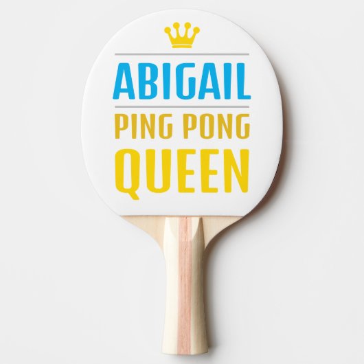 Raquette De Ping Pong Abigail (Devant)