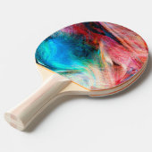 Raquette De Ping Pong Abstrait (Devant Angle)