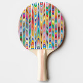 Raquette De Ping Pong Abstrait (Dos)