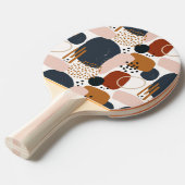 Raquette De Ping Pong Abstrait (Devant Angle)