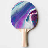 Raquette De Ping Pong Abstrait coloré (Dos)