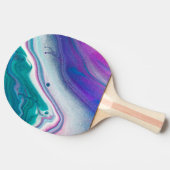 Raquette De Ping Pong Abstrait coloré (Côté)