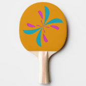 Raquette De Ping Pong Abstrait simple Motif de vol papillon (Dos)