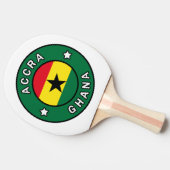 Raquette De Ping Pong Accra Ghana (Côté)