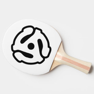Raquette De Ping Pong Adaptateur vinyle de 7 pouces 45 tr/min insérez l'