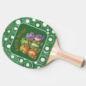 Raquette De Ping Pong Adorable Baby Dinosaur's Party (Côté)