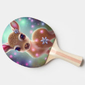 Raquette De Ping Pong adorable Fête de Noël (Côté)