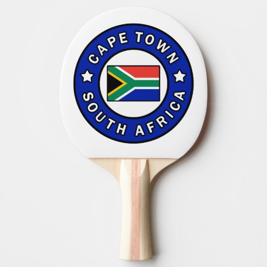 Raquette De Ping Pong Afrique du Sud du Cap (Devant)