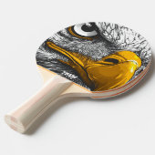 Raquette De Ping Pong Aigle comique personnalisable (Devant Angle)