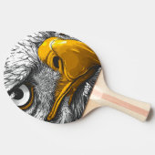 Raquette De Ping Pong Aigle comique personnalisable (Côté)