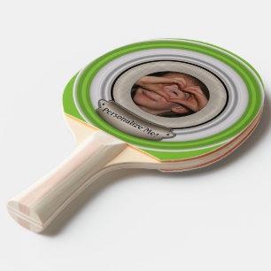 Raquette De Ping Pong Ajoutez votre photo et choisissez n'importe quel c