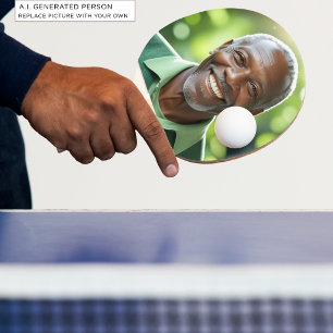 Raquette De Ping Pong Ajoutez votre propre photo