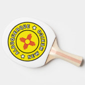 Raquette De Ping Pong Albuquerque Nouveau-Mexique (Côté)