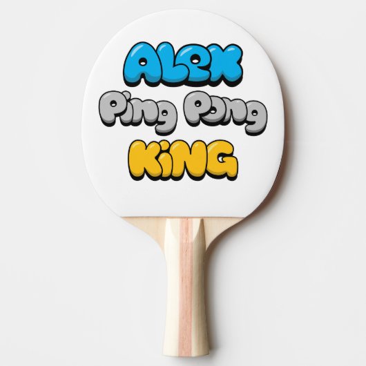 Raquette De Ping Pong Alex Ping Pong King (Devant)