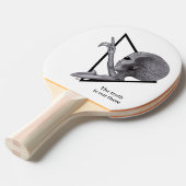 Raquette De Ping Pong Alien gris, la vérité est là (Devant Angle)
