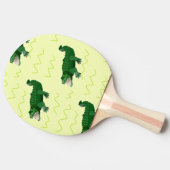 Raquette De Ping Pong Alligator en jaune (Côté)