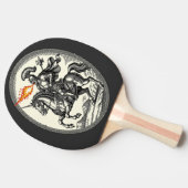Raquette De Ping Pong Alloces Le Maréchal qui souffle du feu (Côté)