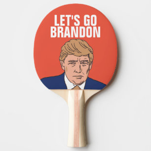 Raquette De Ping Pong ALLONS BRANDON trump Ping Pong Paddle