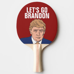 Raquette De Ping Pong ALLONS BRANDON trump Ping Pong Paddle
