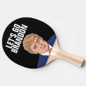 Raquette De Ping Pong ALLONS BRANDON trump Ping Pong Paddle (Côté)