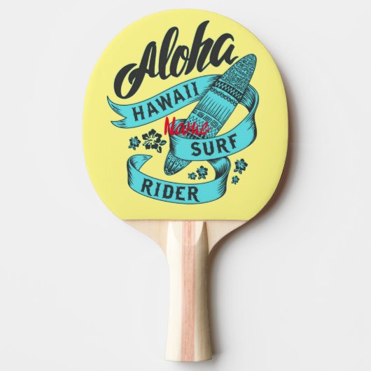 Raquette De Ping Pong Aloha Hawaii Surf Rider Thunder_Cove (Devant)
