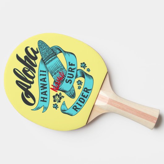 Raquette De Ping Pong Aloha Hawaii Surf Rider Thunder_Cove (Côté)