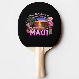 Raquette De Ping Pong Aloha Spirit me rappelle Maui