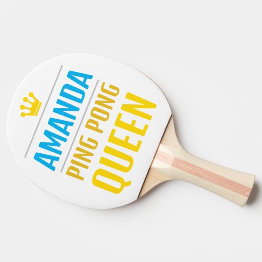 Raquette De Ping Pong Amanda (Côté)