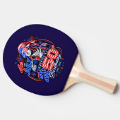 Raquette De Ping Pong Amérique 250 Deuce (Côté)