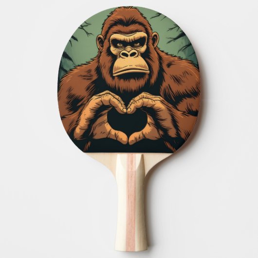RAQUETTE DE PING PONG AMOUR BIGFOOT (Devant)