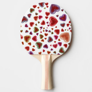 Raquette De Ping Pong Amour, coeur de gloire 2