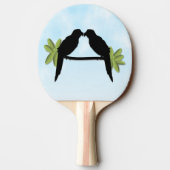 Raquette De Ping Pong Amour du perroquet (Dos)