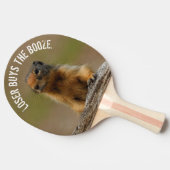 Raquette De Ping Pong Amusant Cute Saucy Columbian Ground Squirrel (Côté)