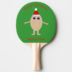 Raquette De Ping Pong Amusante Paddle Ping Ping Oeuf Ping