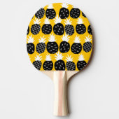 Raquette De Ping Pong Ananas noir (Dos)