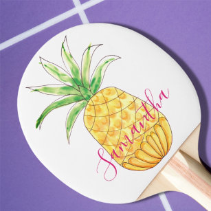 Raquette De Ping Pong Ananas personnalisé