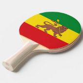Raquette De Ping Pong Ancien drapeau éthiopien (Devant Angle)