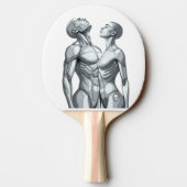 Raquette De Ping Pong Android Union: Cyborg Couple Futuristic Planner (Dos)
