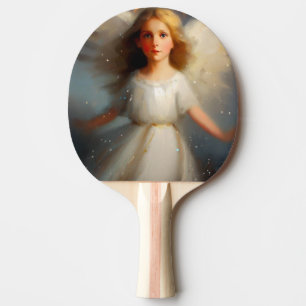 Raquette De Ping Pong Ange de Noël (2)