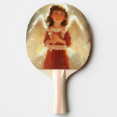Raquette De Ping Pong Ange de Noël (4) (Dos)