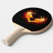 Raquette De Ping Pong Angel Fire Heart with Wings (Devant Angle)