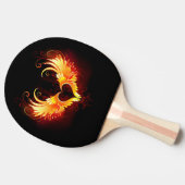 Raquette De Ping Pong Angel Fire Heart with Wings (Côté)