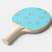Raquette De Ping Pong Anime Blue Pastel Dango Ping Pong Paddle (Devant Angle)