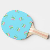 Raquette De Ping Pong Anime Blue Pastel Dango Ping Pong Paddle (Côté)