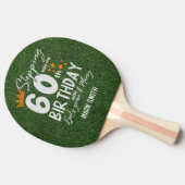 Raquette De Ping Pong Anniversaire 60 ans (Côté)