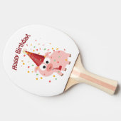 Raquette De Ping Pong Anniversaire de Hoggy ! (Côté)