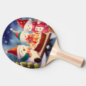 Raquette De Ping Pong Anniversaire de Noël (10) (Côté)