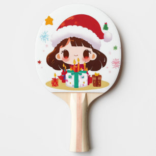 Raquette De Ping Pong Anniversaire de Noël (2)