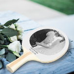 Raquette De Ping Pong Anniversaire mariage Photo Ping Pong Paddle<br><div class="desc">Mettez votre visage de jeu mariage ! Téléchargez votre photo et ajoutez votre date de mariage et défiez la fête de mariage à une partie de ping-pong. Envie de sauvegarder la date ? vérifiez ! Utile pour un cadeau Anniversaire ? vérifiez !</div>
