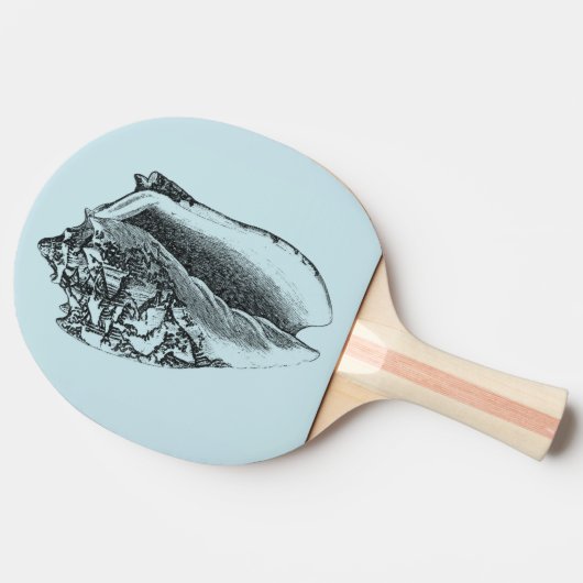 Raquette De Ping Pong Aqua Conch Shell (Côté)